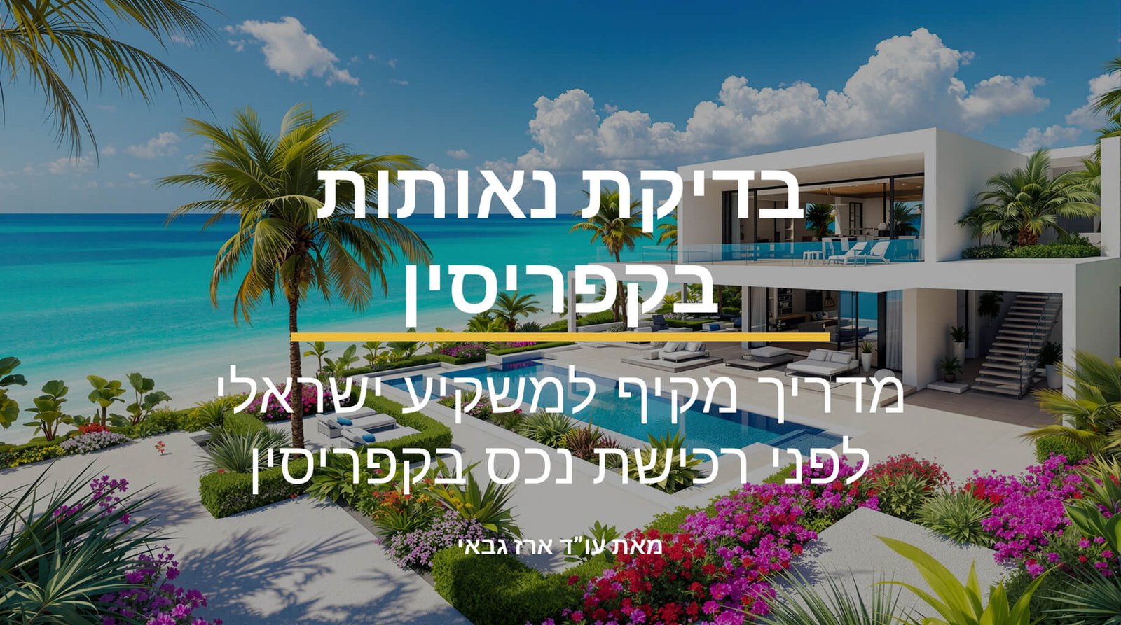 בדיקת נאותות בקפריסין